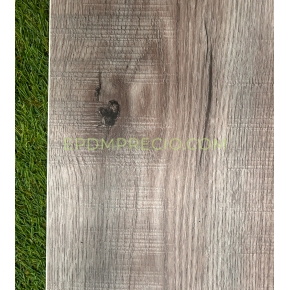 Suelo vinílico SPC tipo madera gris 4mm (1mm base IXPE)